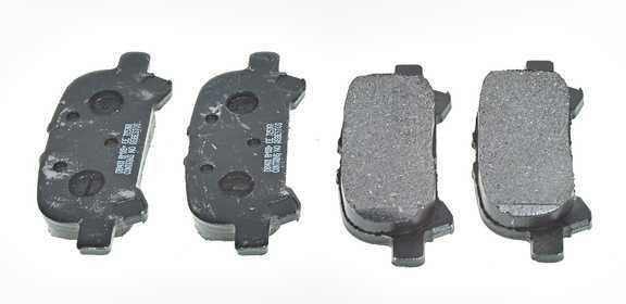 Altrom imports atm d968m - brake pads - rear, metallic