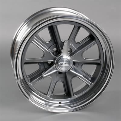 American racing shelby cobra gray painted wheel 17"x9.5" 5x4.5" bc