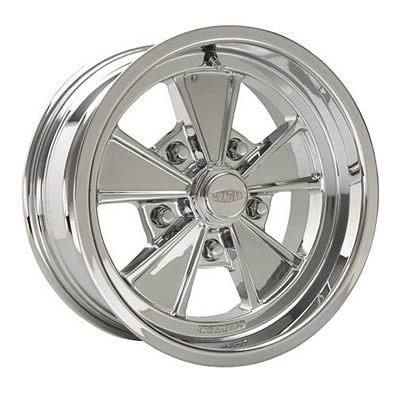 Cragar polished eliminator series 500 wheel 17"x8" 5x5" bc