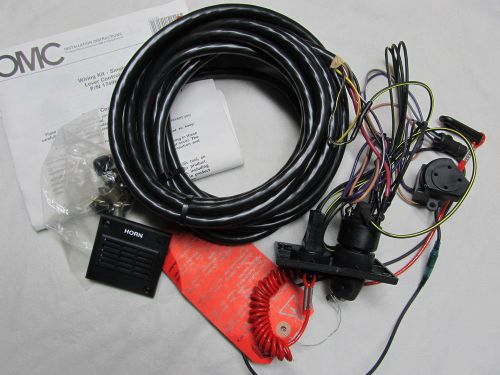 174960 omc sea drive &amp; evinrude johnson 20 ft single engine wiring kit