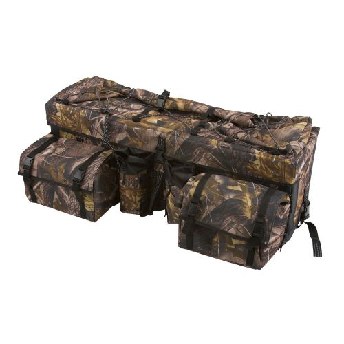 Camo 33&#034; atv rear rack soft-luggage storage cargo gear bag atv-rbg-9030-camo