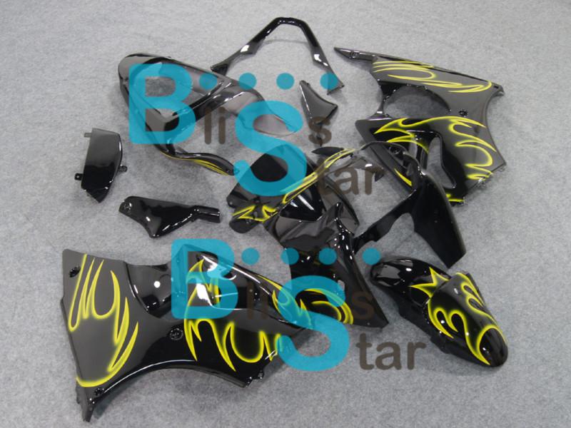 E19 custom fairing kit set fit for kawasaki ninja zx6r zx-6r 2000-2002 2001 w7