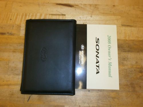 2008 hyundai sonata owners manual