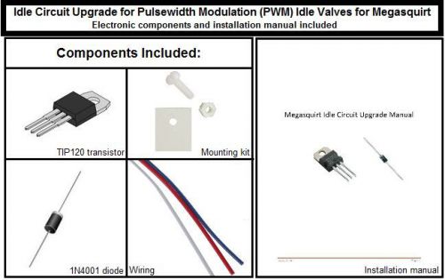 Megasquirt upgrade for pulsewidth modulated pwm 2 and 3 wire idle valves