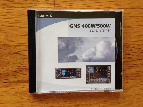 Garmin gns 400w/500w series trainer cd