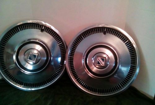 (2)1981-82 buick regal 14&#034; wheel cover/hubcap #1102