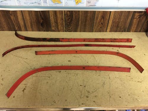 1965 - 1966 ford mustang fastback rear fiberglass metal trim