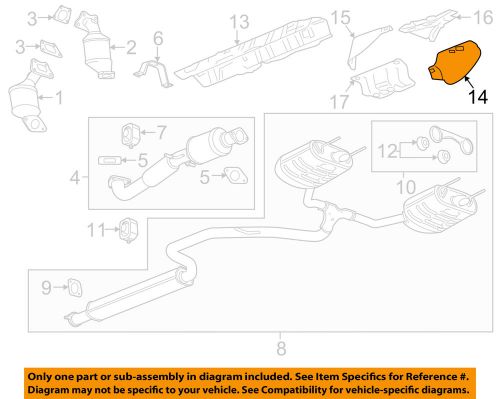 Gm oem exhaust-heat shield right 13312202