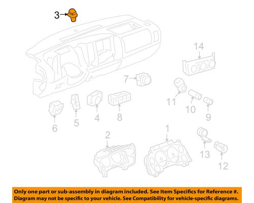 Gm oem temperature-sunload sensor 25713063