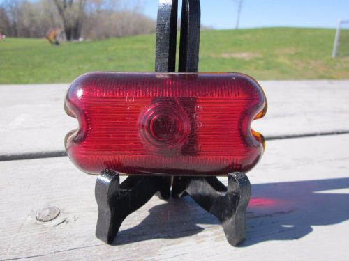 Cats-eye a-7875 red glass marker light lenses 7876  bx2