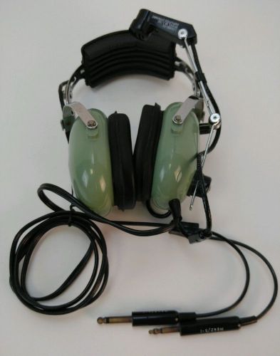 David clark aviation headset h10-30 with volume control gently used very good