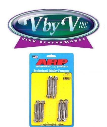 Arp 454-2001 small ford polished stainless intake manifold hex kit (1-pk) each