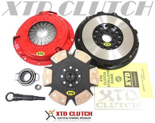 Xtd stage 4 clutch &amp; 13lbs flywheel for g20 200sx nx se sr20de