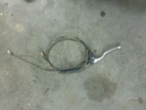 02 yamaha 660 grizzly rear brake lever with cable