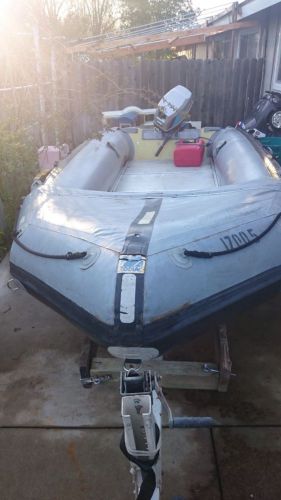 Ocean boat zodiac 18ft tohatsu 40hp +mercury 65hp (good for fishing)