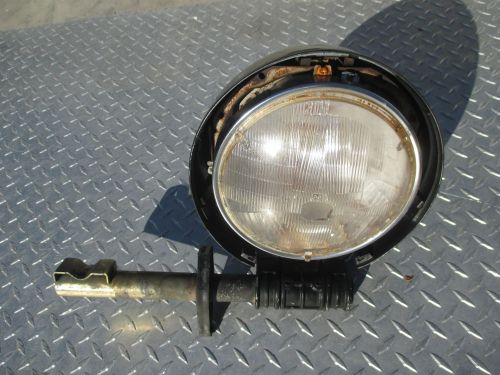 1978-1982 porsche 928 pop up headlight assembly blk lh driver reflector is bad