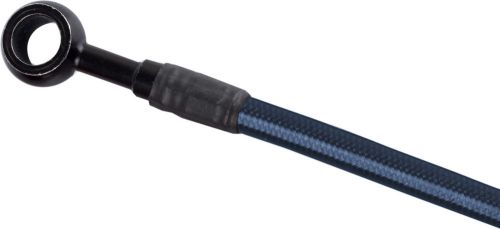 Blue lines &amp; black ends front s.s. brake lines - 3 line kit gal. fk003d538-3-01