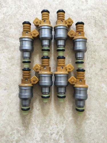 Ford f and e 150 250 350 5.0l 5.8l flowmatched bosch 4-hole fuel injectors 87-96