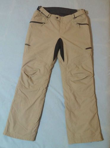 Fieldsheer hydro tour motorcycle riding pants w/quilted liner men&#039;s large sand