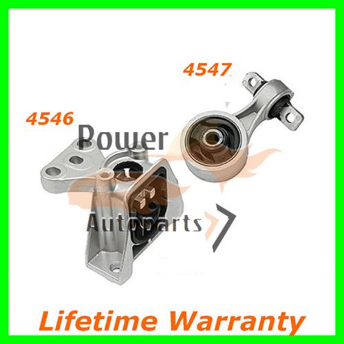 Transmission motor mount set  for: 06/11 honda civic  manual, 1.8l