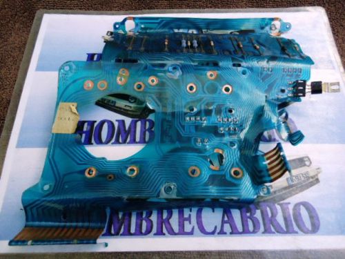 90 93 vw cabriolet mk1 oem instrument cluster motometer circuit board