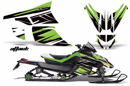 Amr racing arctic cat z1 turbo wrap snowmobile graphic kit sled decals 06-12 akg