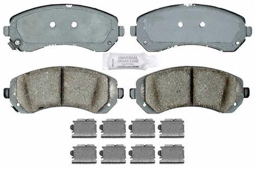 Acdelco durastop 17d844ch brake pad or shoe, front-ceramic disc brake pad