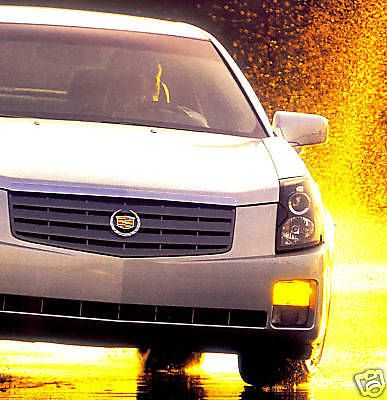 2003 cadillac cts large deluxe factory brochure-cts