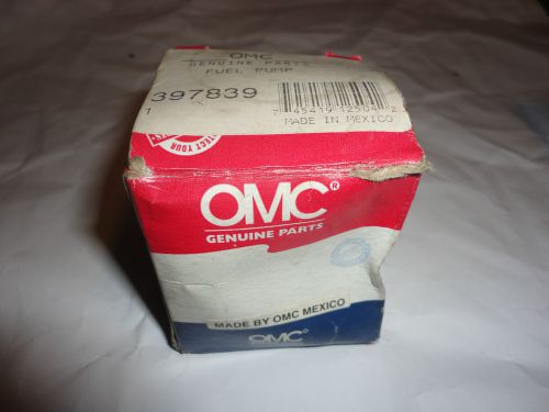 New omc 397839 fuel pump 6,8,9.9 and 15 hp motors 92&#039; down @@@check this out@@@