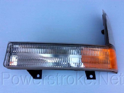 Ford f250 f350 excursion 02 03 04 driver left side corner turn signal lens