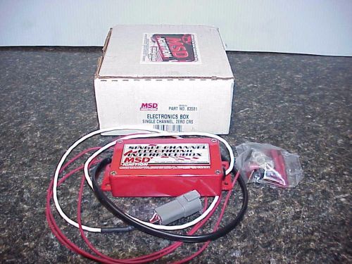 New msd single channel interface box for zero-cross distributor #83581 nascar