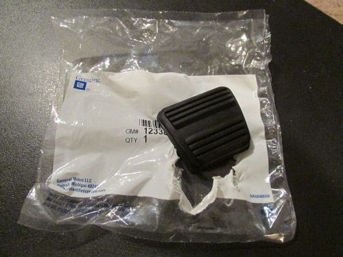 Nos gm emergency brake rubbber pad camaro, nova, monty, rs, ss, z28