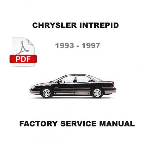 Chrysler intrepid 1993 - 1997 factory service repair workshop maintenance manual