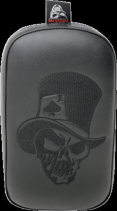 Phantom pad ghoul pillion pad top hat skull (se303vthsb)