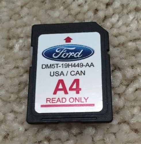 2013 2014 ford a4 edge escape flex fusion taurus focus f150 navigation card used