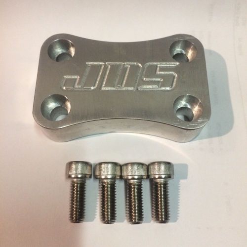 Yamaha banshee 7/8&#034; billet aluminum handlebar clamp w/ ss bolts jds customs