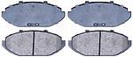 Raybestos sgd748m front semi metallic pads