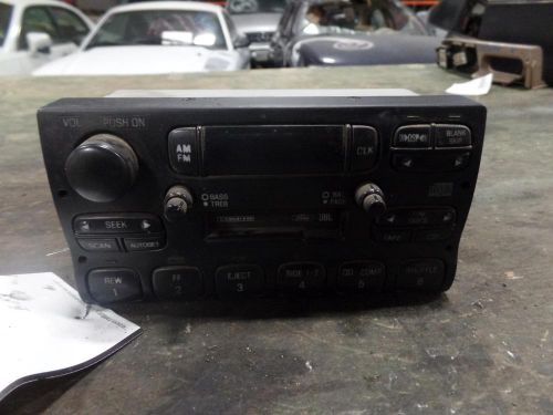 97 ford explorer audio radio stereo am fm tape player unit