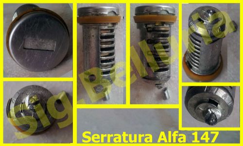 -alfa romeo 147 original lock cylinder tank cap (spare parts key schließzylinder