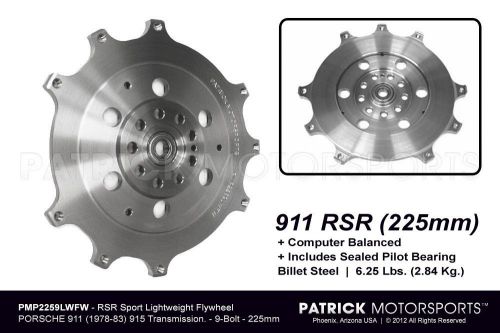 Porsche flywheel - 911 rsr 225mm 9 bolt crank - 915 901