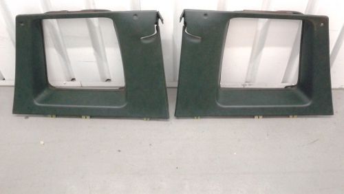 1977 78 79 cadillac coupe deville green interior rear opera window sail panels
