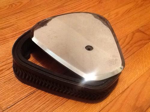 Yamaha roadstar 1600, k&n billet airbox w / k & n airfilter