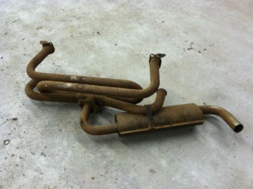 Vw muffler/exhaust