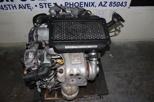 Jdm toyota 3s-gte engine st215 3sgte turbo swap