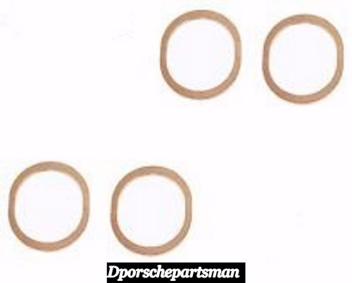 Porsche 912 / 914 exhaust manifold gasket ( copper seal ring ) set  new #ns