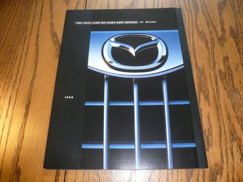 1998 mazda 626 miata mpv protege millenia b series pickup sales brochure