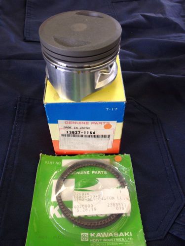 Kawasaki klf220 bayou oem piston and rings 1.00mm o/s