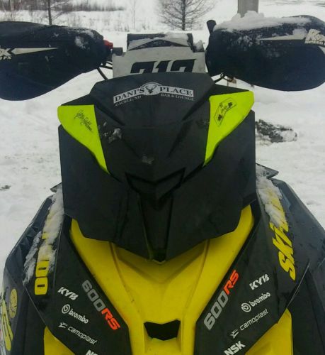 Ski-doo xm/xs black headlight covers