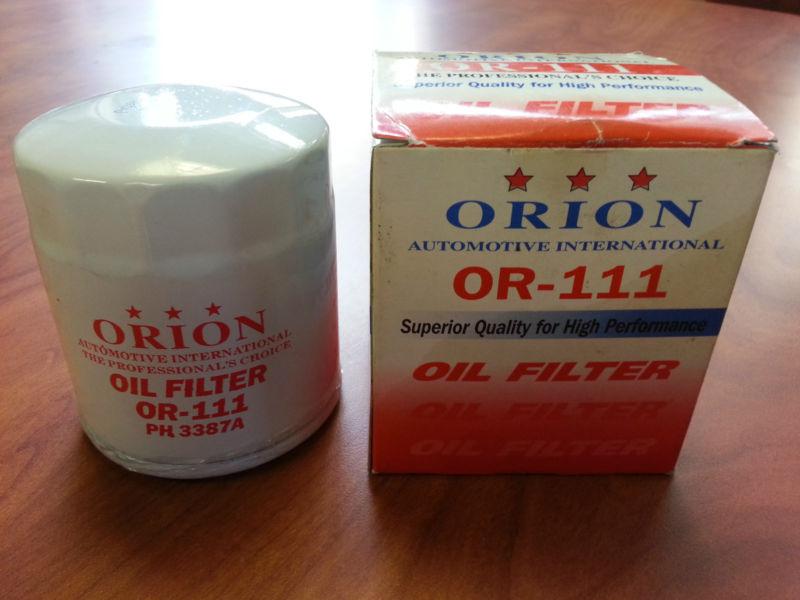 1999 chevy corsica, orion oil filter 