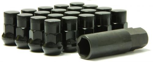 Muteki sr35 black 12x1.5 locking lug nuts honda civic accord s2000 acura rsx tsx